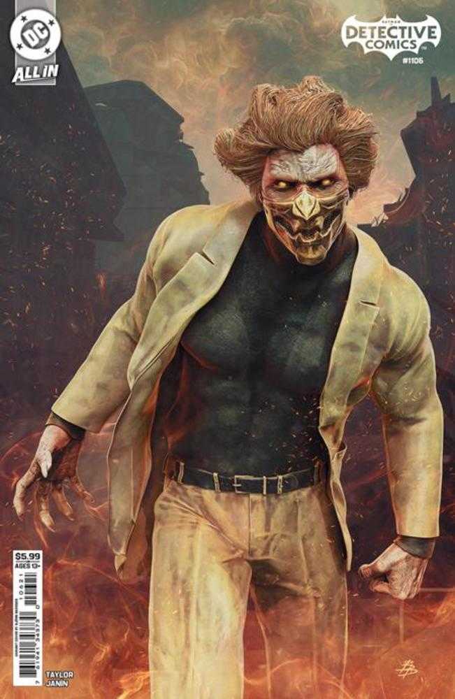 DETECTIVE COMICS #1106 COVER B BJORN BARENDS CARD STOCK VARIANT (DC 2026) Comic