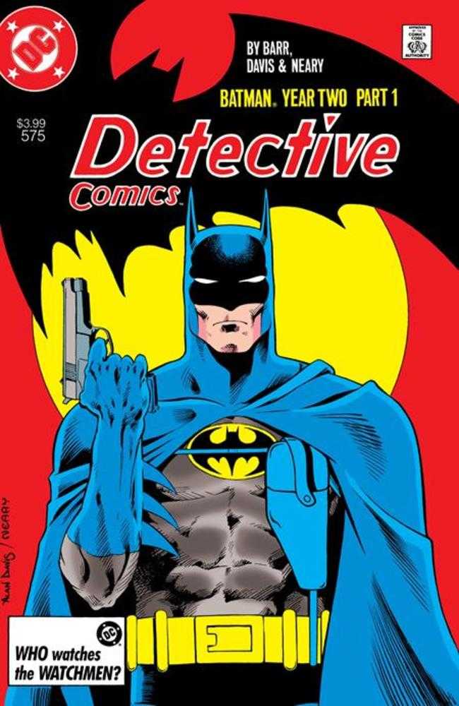 DETECTIVE COMICS #575 FACSIMILE EDITION COVER A ALAN DAVIS (YEAR TWO PART 1)