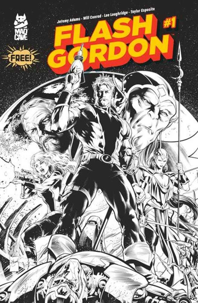 FREE COMIC BOOK DAY / COMICS GIVEAWAY DAY 2026 FLASH GORDON #1