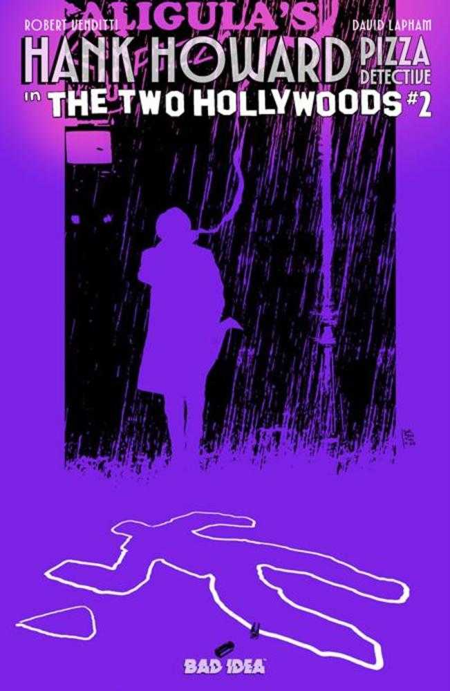 HANK HOWARD PIZZA DETECTIVE THE TWO HOLLYWOODS #2 COVER A ANDREA SORRENTINO