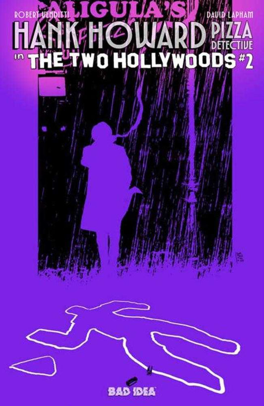 HANK HOWARD PIZZA DETECTIVE THE TWO HOLLYWOODS #2 COVER A ANDREA SORRENTINO