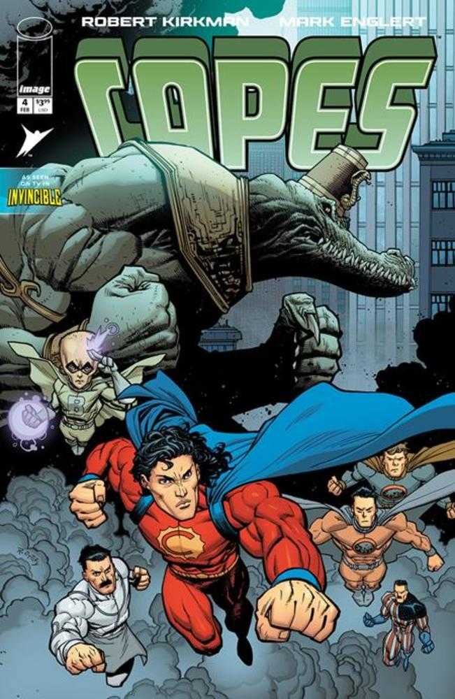 INVINCIBLE UNIVERSE CAPES #4 COVER A RYAN OTTLEY & DAVE MCCAIG (2026) Comic