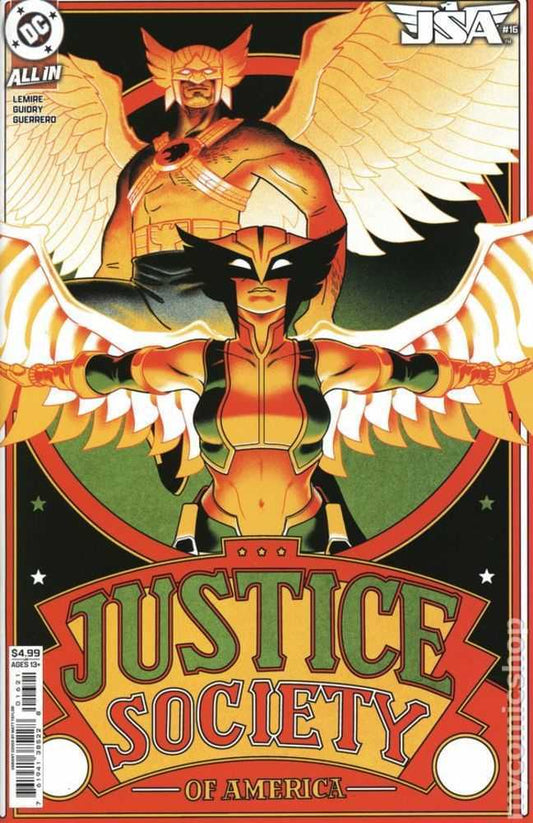 JSA #16 COVER B MATT TAYLOR CARD STOCK VARIANT (DC 2026) 1st Print Comic