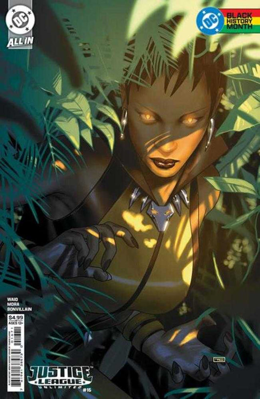 JUSTICE LEAGUE UNLIMITED #16 COVER G TAURIN CLARKE BLACK HISTORY MONTH VARIANT