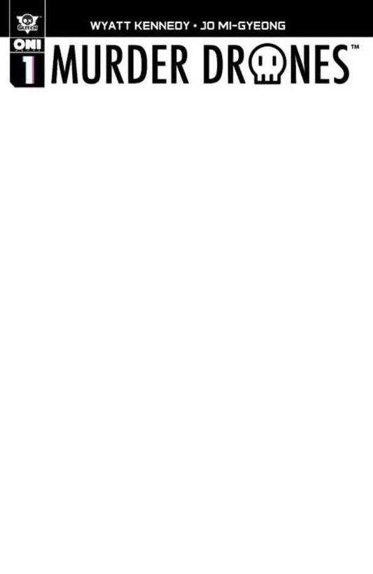 MURDER DRONES #1 COVER D BLANK SKETCH VARIANT (Oni Press 2026) 1st Print Comic