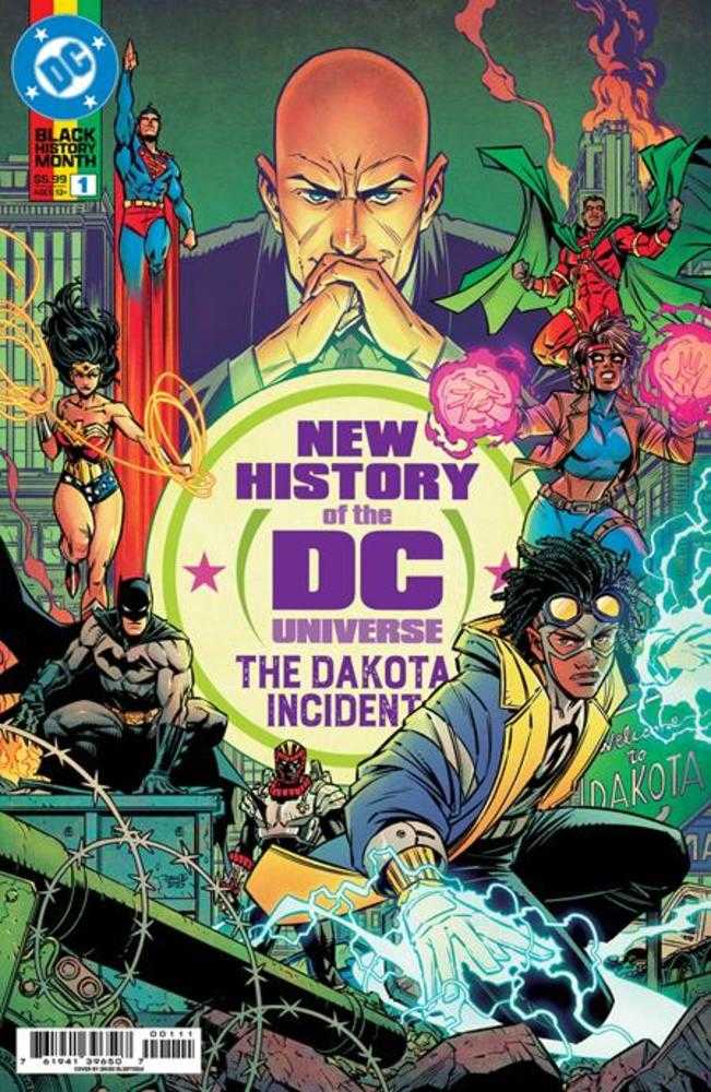 NEW HISTORY OF THE DC UNIVERSE THE DAKOTA INCIDENT #1 (ONE SHOT) COVER A DIEGO