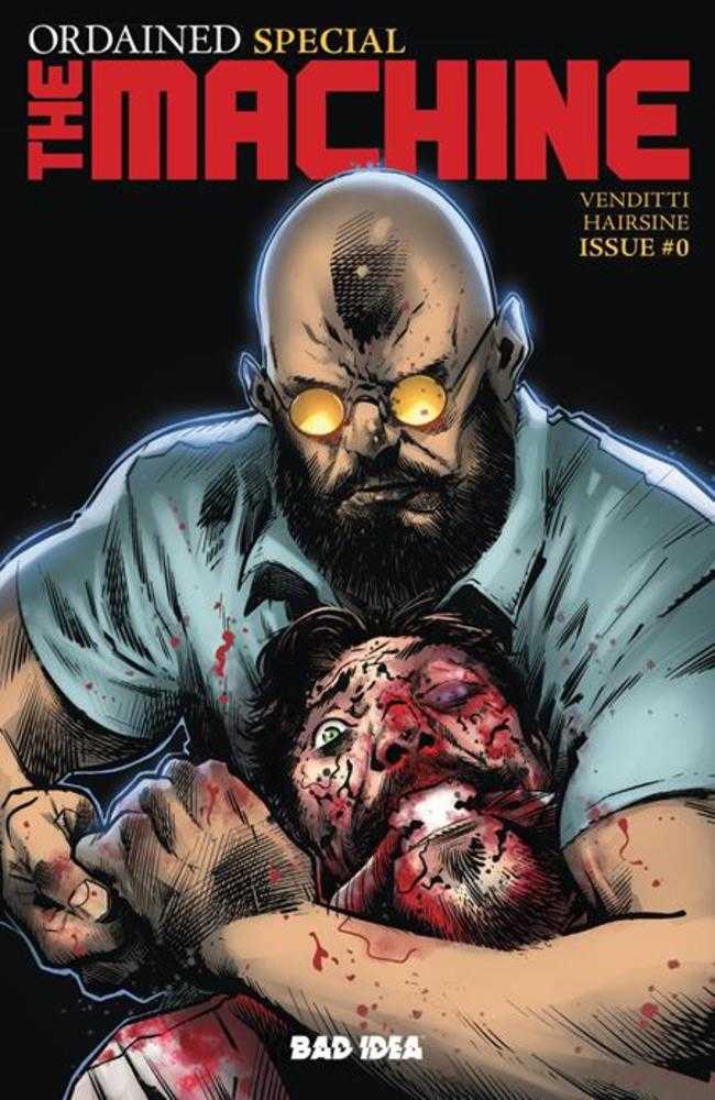 ORDAINED #0 THE MACHINE COVER B TREVOR HAIRSINE VARIANT (Bad Idea 2026) Comic