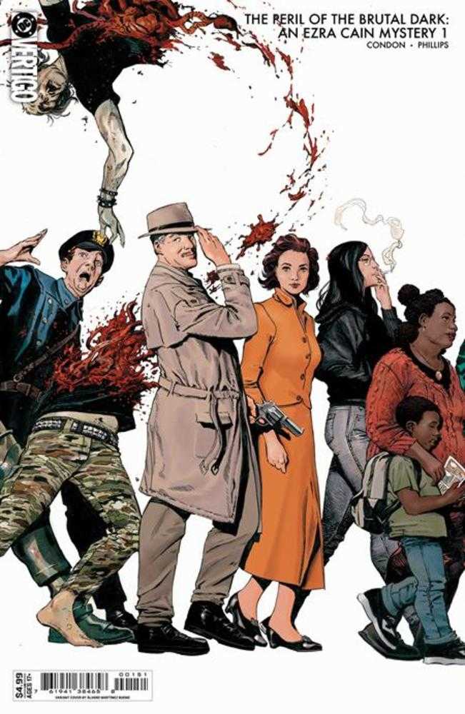 THE PERIL OF THE BRUTAL DARK AN EZRA CAIN MYSTERY #1 COVER E ALVARO MARTINEZ