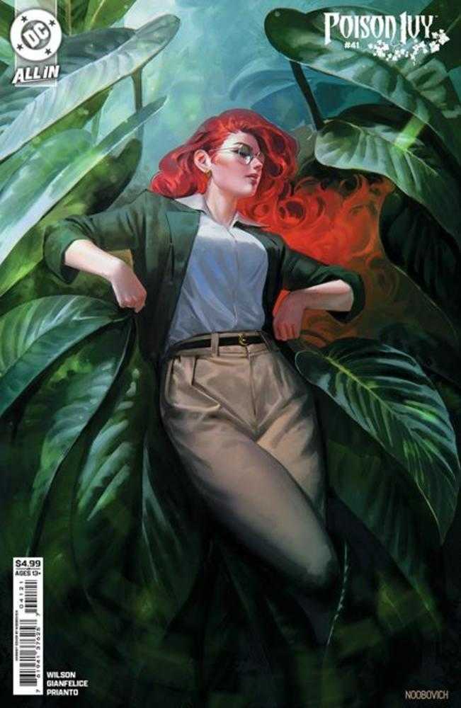 POISON IVY #41 COVER B NOOBOVICH CARD STOCK VARIANT (DC 2026) 1st Print Comic