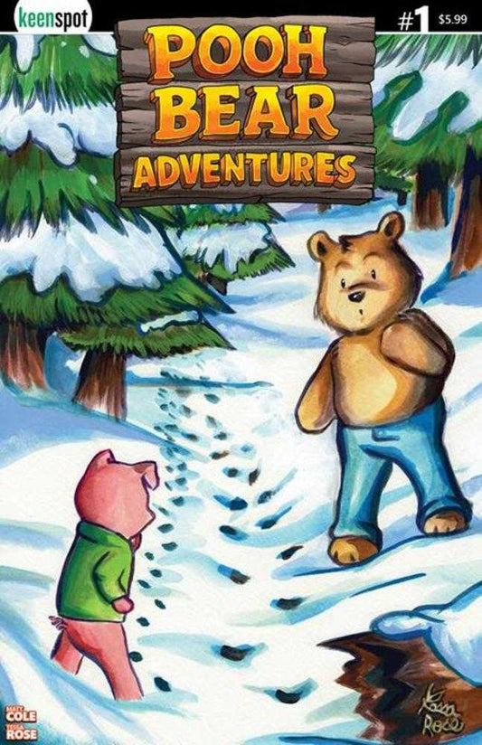POOH BEAR ADVENTURES #1 COVER A TESSA ROSE (BAGGED WITH TRADING CARD) Comic