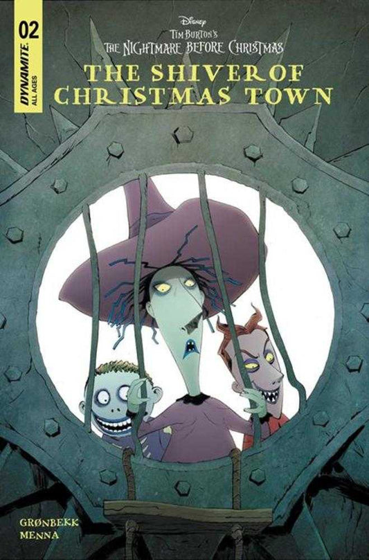 TIM BURTONS THE NIGHTMARE BEFORE CHRISTMAS THE SHIVER OF CHRISTMAS TOWN #2 COVER A
