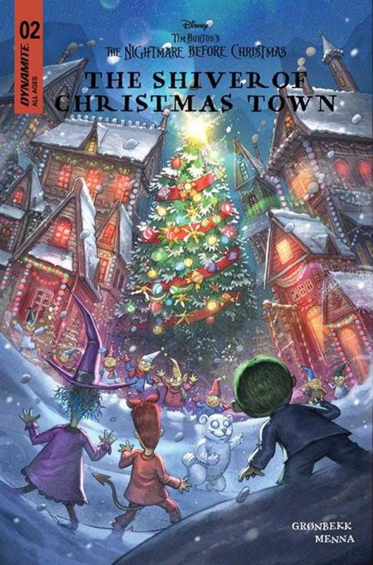 TIM BURTONS THE NIGHTMARE BEFORE CHRISTMAS THE SHIVER OF CHRISTMAS TOWN #2 COVER C