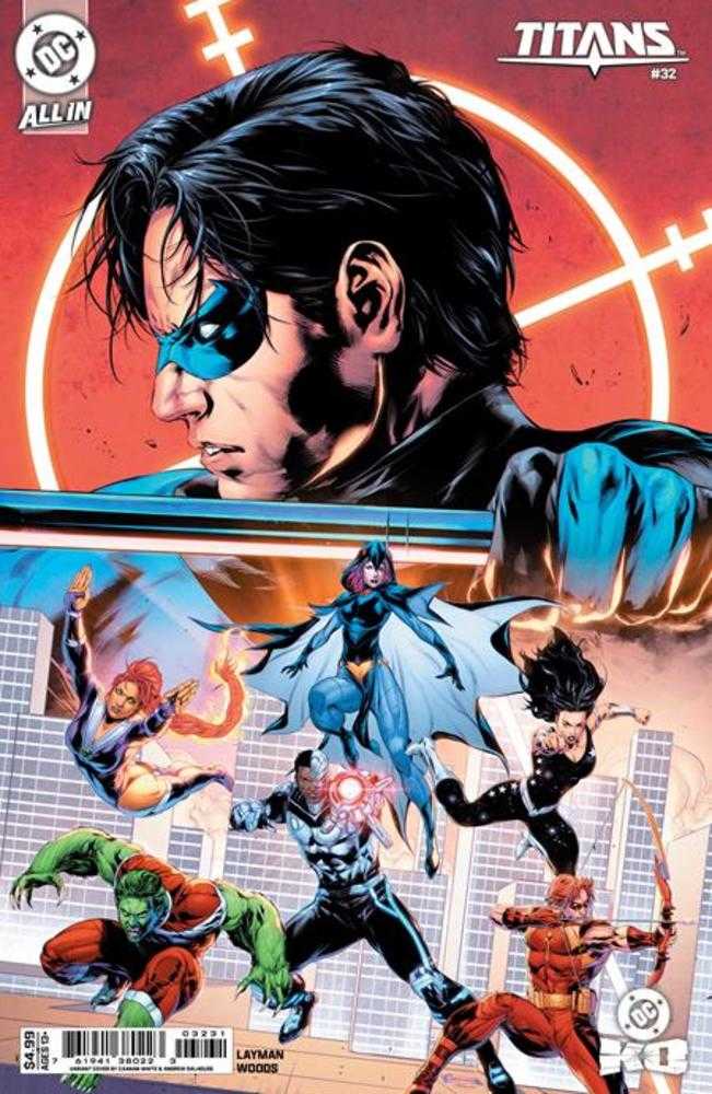TITANS #32 COVER C CAANAN WHITE CARD STOCK VARIANT (DC K.O.) (DC 2026) Comic