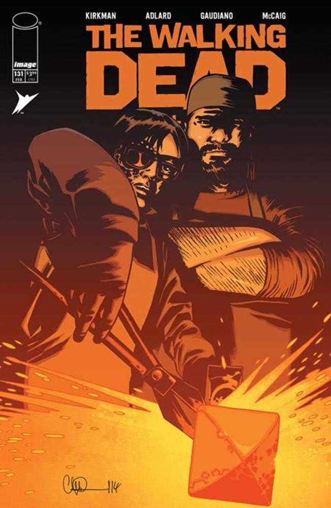 WALKING DEAD DELUXE #131 COVER B CHARLIE ADLARD & DAVE MCCAIG VARIANT (MATURE)