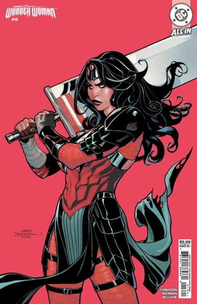 ABSOLUTE WONDER WOMAN #18 COVER B TERRY DODSON CARD STOCK VARIANT (2026) Comic