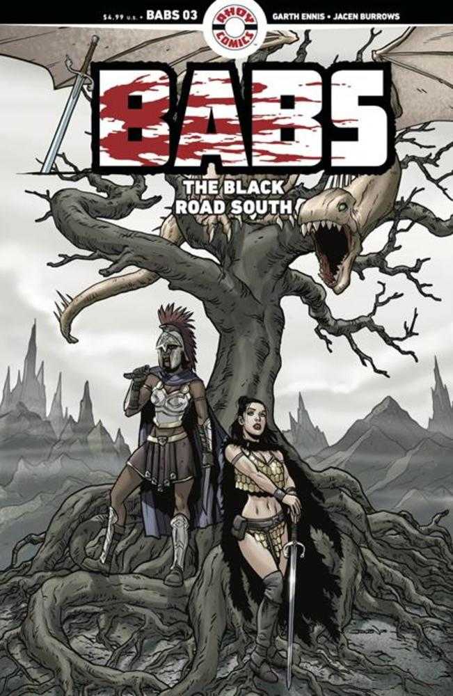 BABS THE BLACK ROAD SOUTH #3 COVER A JACEN BURROWS (MATURE) (Ahoy 2026) Comic