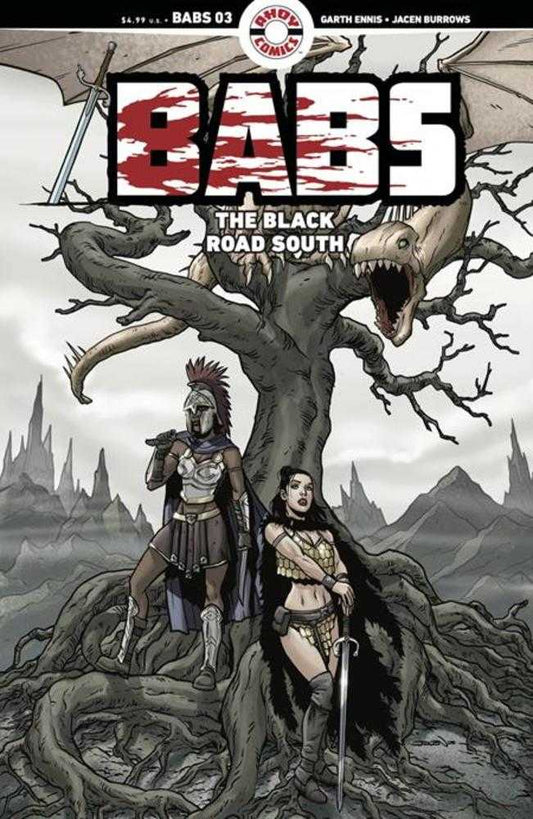 BABS THE BLACK ROAD SOUTH #3 COVER A JACEN BURROWS (MATURE) (Ahoy 2026) Comic