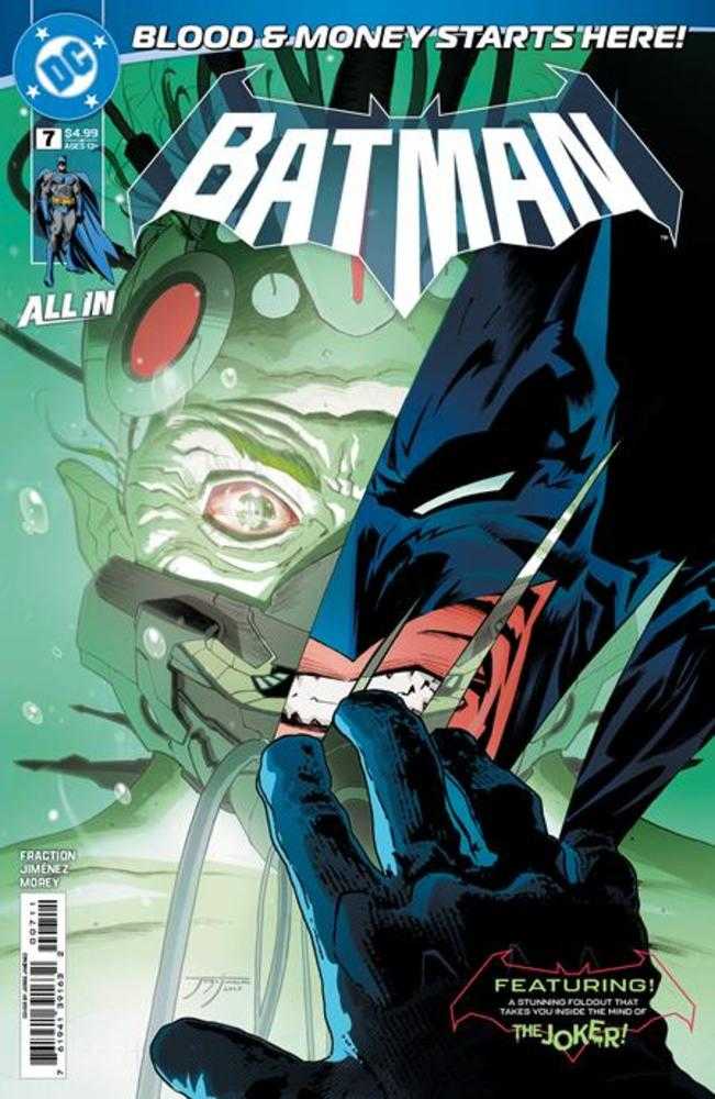 BATMAN #7 COVER A JORGE JIMENEZ (DC 2026) 1st Print Comic