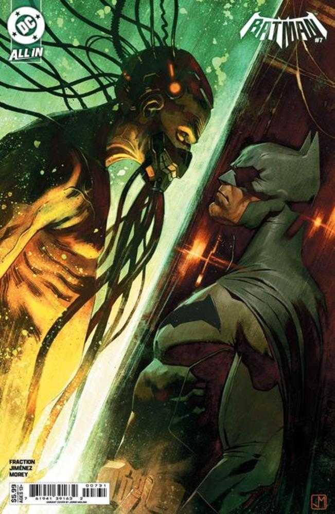 BATMAN #7 COVER C JORGE MOLINA CARD STOCK VARIANT (DC 2026) 1st Print Comic