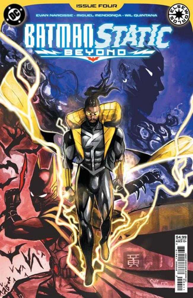 BATMAN STATIC BEYOND #4 COVER A NIKOLAS DRAPER IVEY (DC 2026) 1st Print Comic