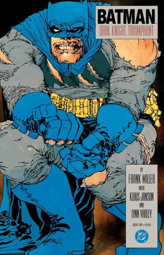 BATMAN THE DARK KNIGHT RETURNS #2 FACSIMILE EDITION COVER A FRANK MILLER