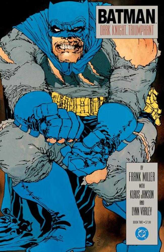 BATMAN THE DARK KNIGHT RETURNS #2 FACSIMILE EDITION COVER B FRANK MILLER FOIL VA