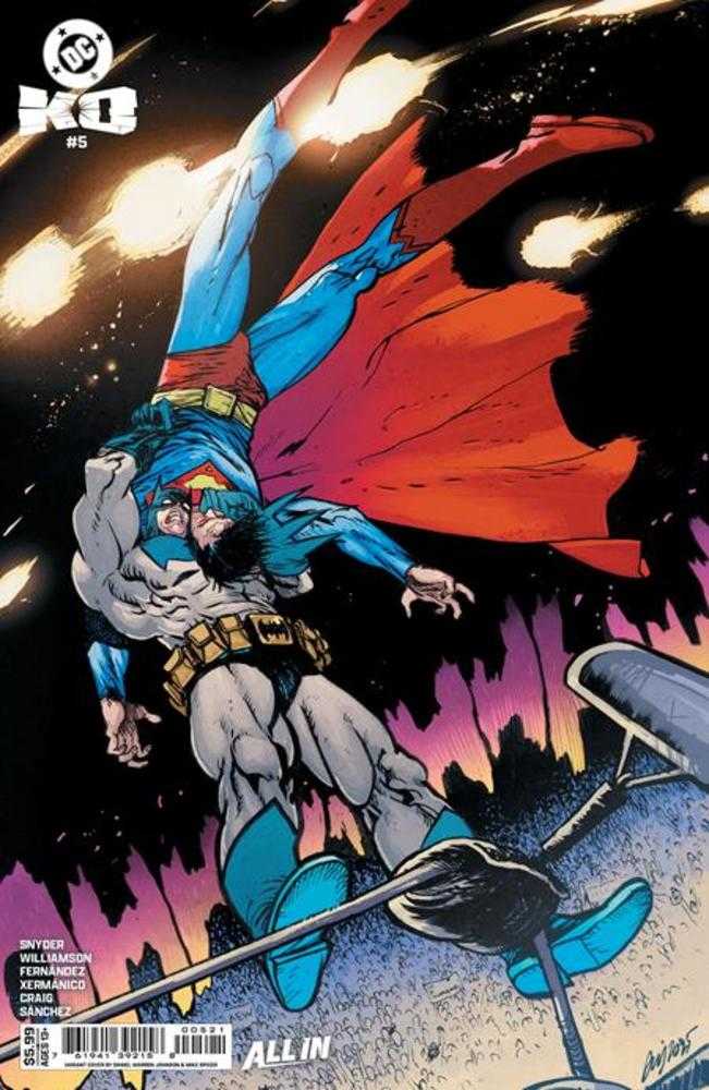 DC K.O. #5 COVER B DANIEL WARREN JOHNSON CARD STOCK VARIANT (DC 2026) Comic