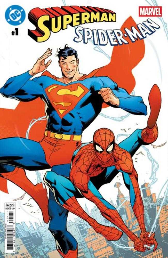 DC MARVEL SUPERMAN SPIDER-MAN #1 (ONE SHOT) COVER A JORGE JIMENEZ (2026) Comic