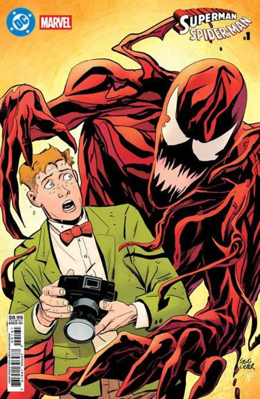 DC MARVEL SUPERMAN SPIDER-MAN #1 (ONE SHOT) COVER F STEVE LIEBER JIMMY OLSEN