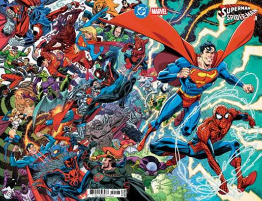 DC MARVEL SUPERMAN SPIDER-MAN #1 (ONE SHOT) COVER O SCOTT KOBLISH SUPERMANS & SPIDER-MAN