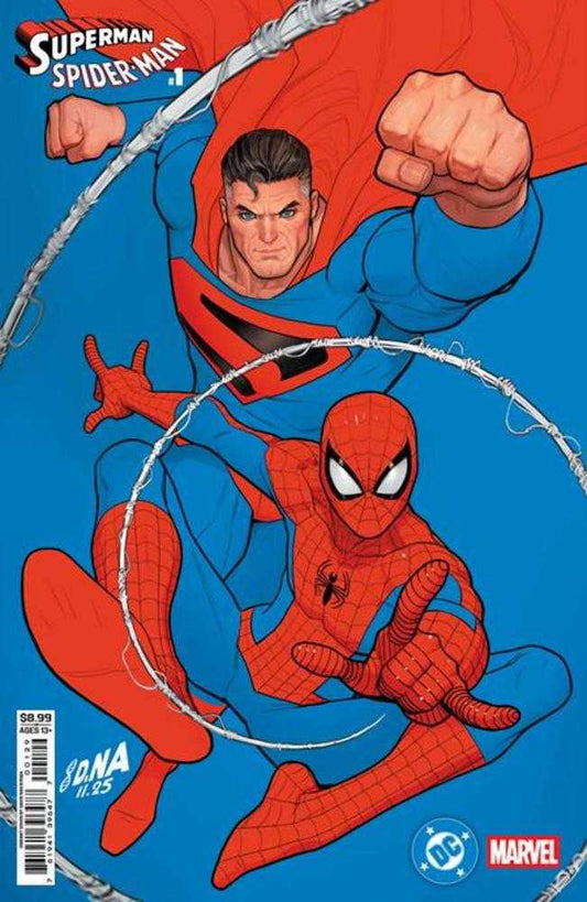 DC MARVEL SUPERMAN SPIDER-MAN #1 (ONE SHOT) COVER Q DAVID NAKAYAMA KINGDOM COME