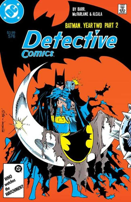 DETECTIVE COMICS #576 FACSIMILE EDITION COVER A TODD MCFARLANE (YEAR TWO PART 2)