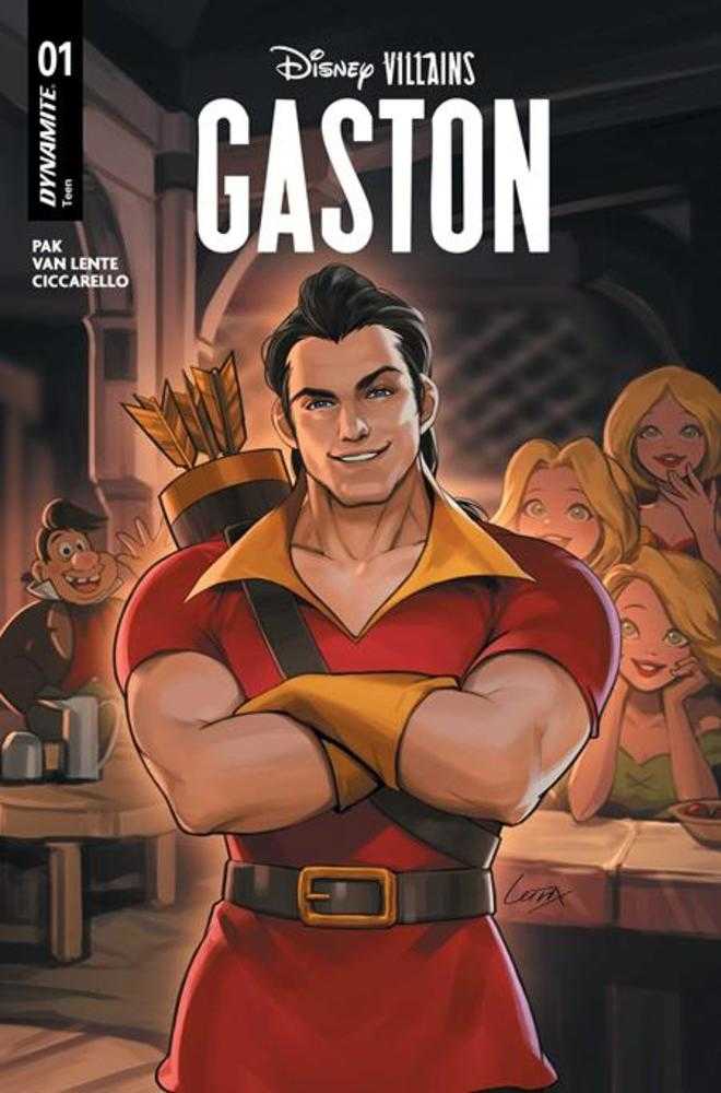 DISNEY VILLAINS GASTON #1 COVER A LEIRIX LI (Dynamite Entertainment 2026) Comic