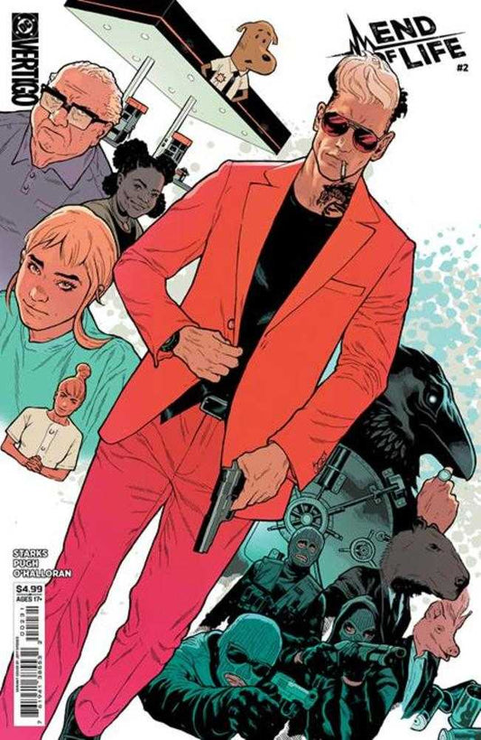 END OF LIFE #2 COVER C JEFF SPOKES CARD STOCK VARIANT (MATURE) (DC 2026) Comic