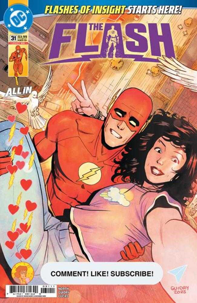 FLASH #31 COVER A GAVIN GUIDRY (DC 2026) 1st Print Comic