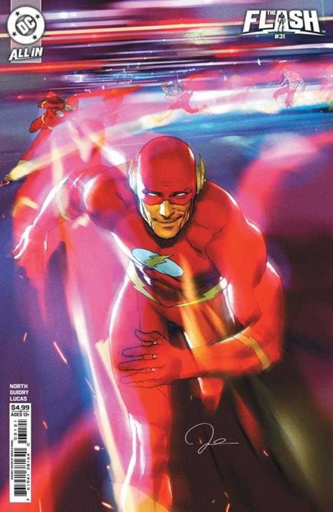 FLASH #31 COVER B GERALD PAREL CARD STOCK VARIANT (DC 2026) 1st Print Comic