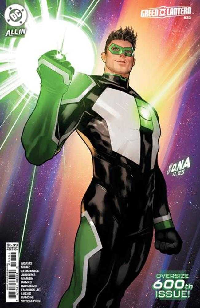GREEN LANTERN #33 COVER B DAVID NAKAYAMA CARD STOCK VARIANT (#600) (2026) Comic