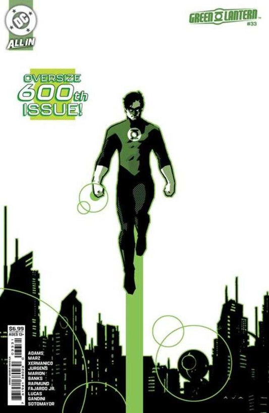 GREEN LANTERN #33 COVER C DAVID AJA CARD STOCK VARIANT (#600) (DC 2026) Comic