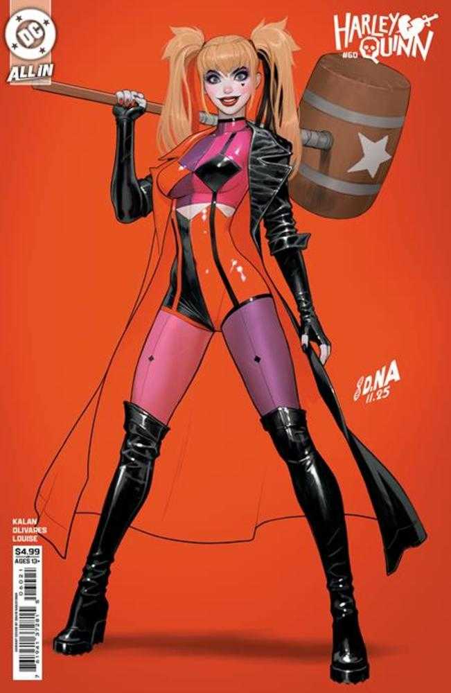 HARLEY QUINN #60 COVER B DAVID NAKAYAMA CARD STOCK VARIANT (DC 2026) Comic