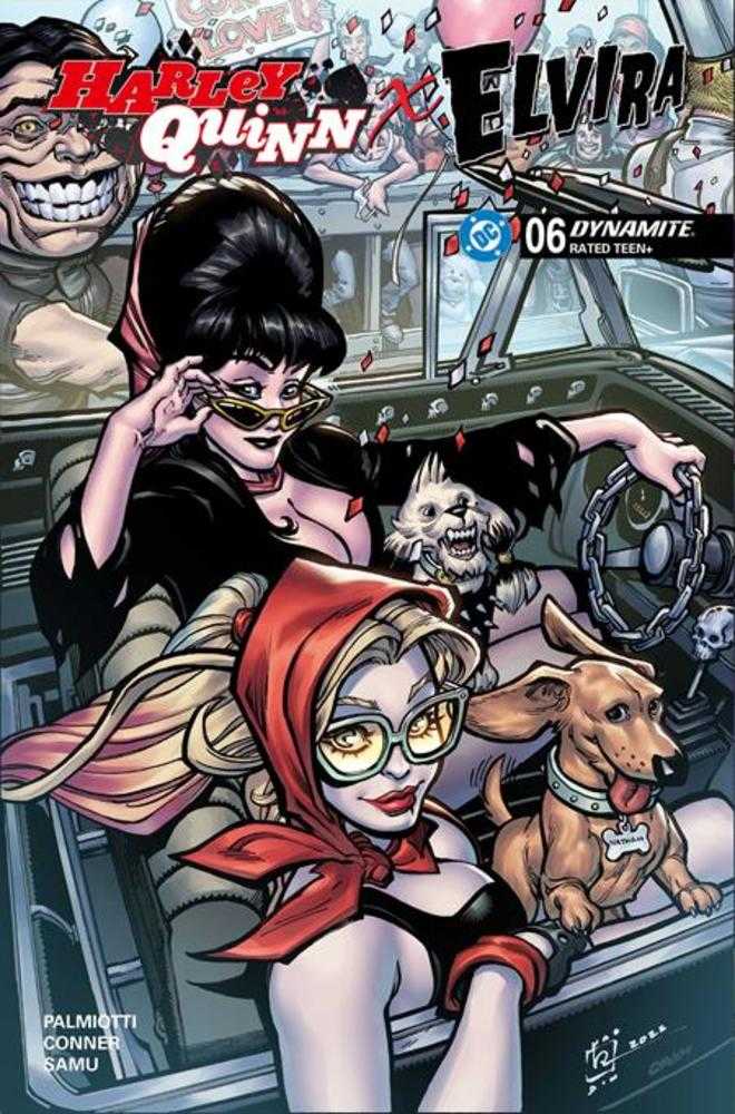 HARLEY QUINN X ELVIRA #6 COVER B CHAD HARDIN VARIANT (2026) Comic