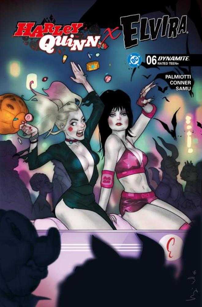 HARLEY QUINN X ELVIRA #6 COVER D BEN CALDWELL VARIANT (2026) Comic