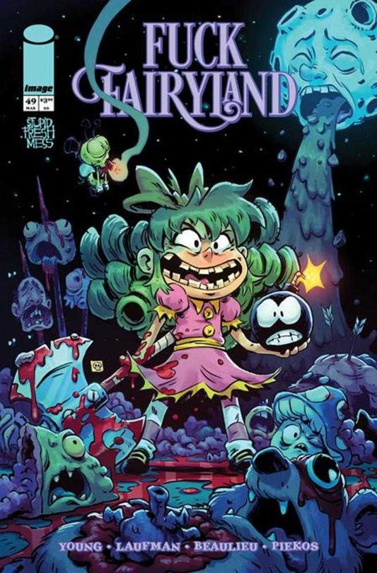 I HATE FAIRYLAND #49 COVER B DEREK LAUFMAN F*CK (UNCENSORED) FAIRYLAND VARIANT