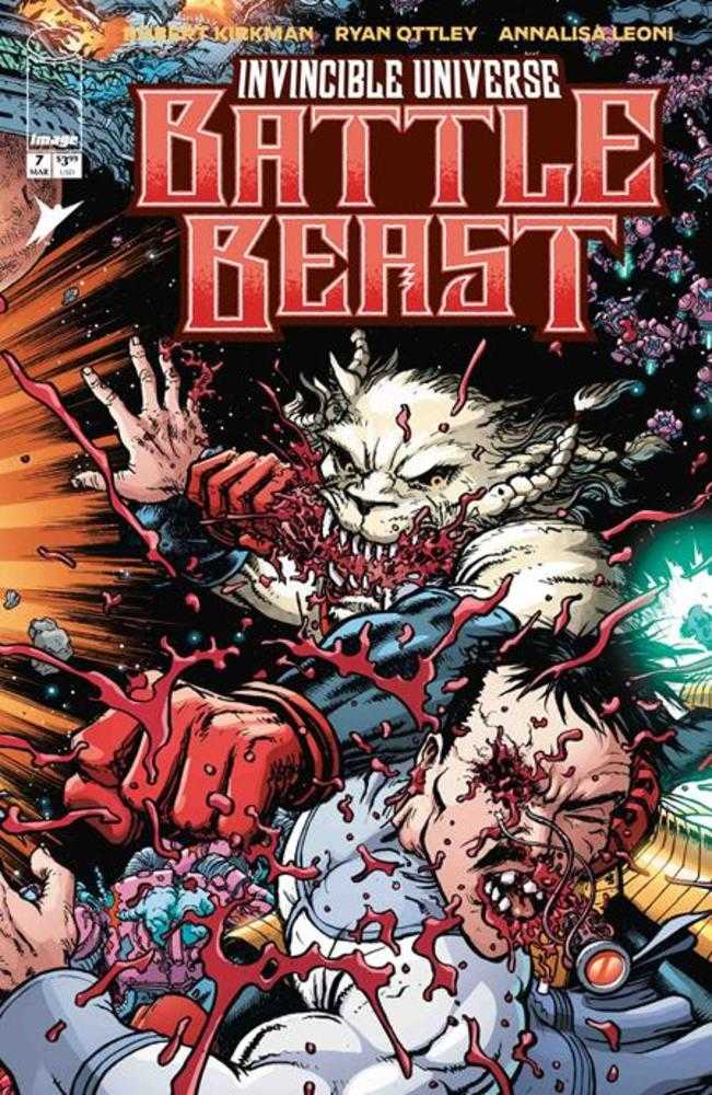 INVINCIBLE UNIVERSE BATTLE BEAST #7 COVER C 1:10 CHRIS BURNHAM & BRIAN REBER