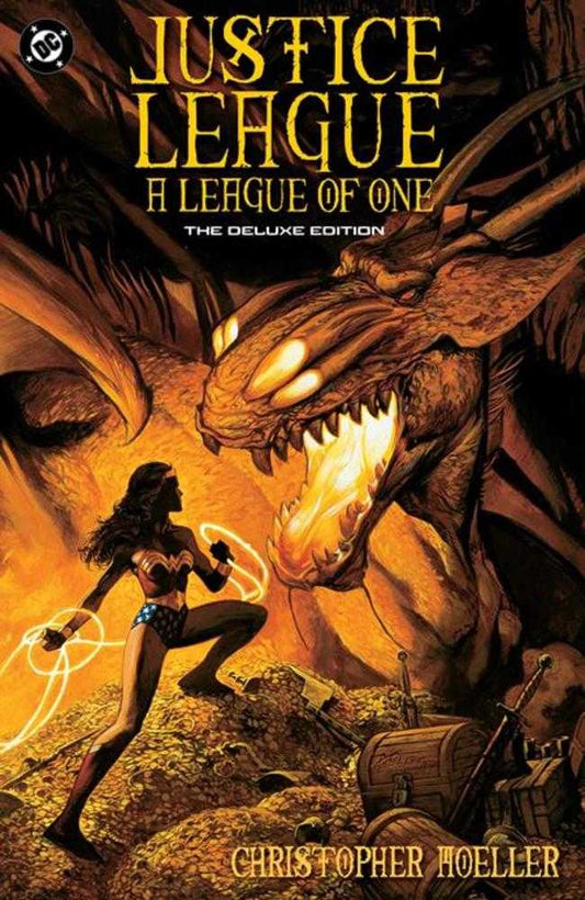 JLA A LEAGUE OF ONE DELUXE EDITION HARDCOVER