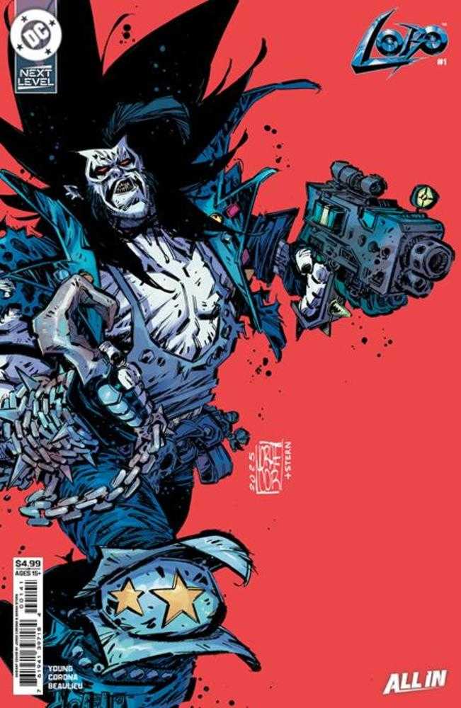 LOBO #1 COVER D JORGE CORONA NEXT LEVEL CARD STOCK VARIANT (DC 2026) Comic