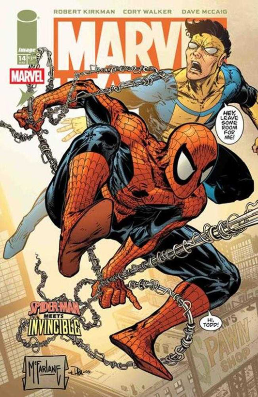 MARVEL TEAMUP #14 FACSIMILE EDITION COVER D TODD MCFARLANE & DAVE MCCAIG VARIANT Comic