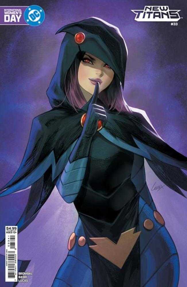 NEW TITANS #33 COVER D LESLEY LEIRIX LI INTERNATIONAL WOMEN™S DAY CARD STOCK V