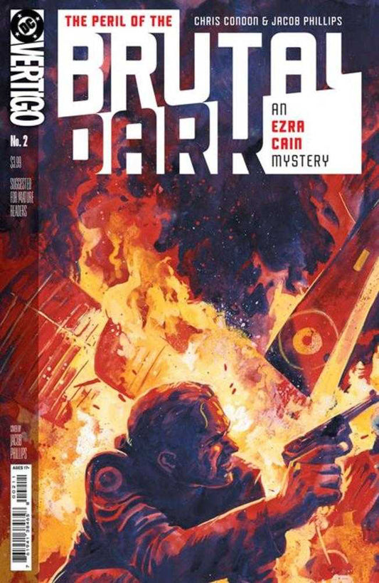 THE PERIL OF THE BRUTAL DARK AN EZRA CAIN MYSTERY #2 COVER A JACOB PHILLIPS