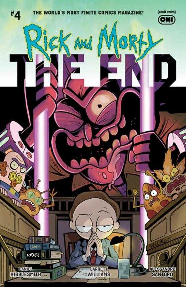 RICK AND MORTY THE END #4 COVER B TROY LITTLE VARIANT (Oni Press 2026) Comic