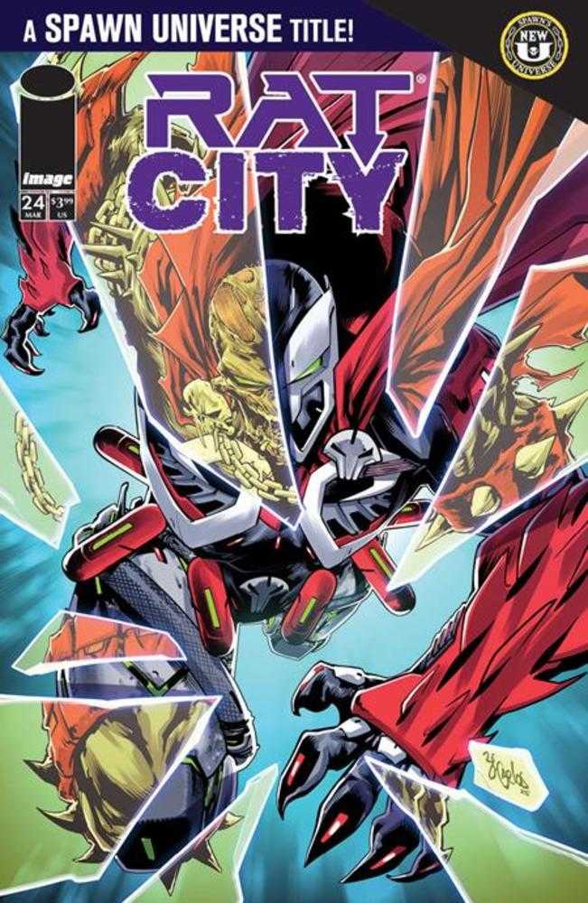SPAWN RAT CITY #24 COVER A ZE CARLOS (Image 2026) 1st Print Comic